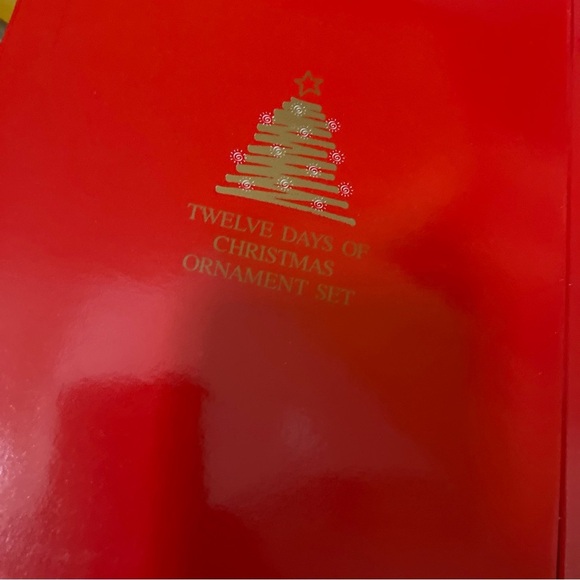 Vintage Bon Ton 12 Days Of Christmas Pewter Ornaments - Picture 6 of 8